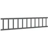 Stogo sniego sargas Antracitas 1200 x 2,5 x 20 cm Plienas
