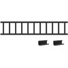 Stogo sniego sargas Juoda 300 x 2,5 x 20 cm Plienas