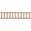 Stogo sniego sargas Raudona 100 x 2,5 x 20 cm Plienas