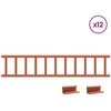 Stogo sniego sargas Raudona 1200 x 2,5 x 20 cm Plienas