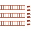 Stogo sniego sargas Raudona 300 x 2,5 x 20 cm Plienas