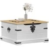 storage box Balta 78 x 78 x 45 cm Kietos pušies mediena