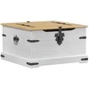 storage box Balta 78 x 78 x 45 cm Kietos pušies mediena