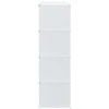 Storage Cube Organizer su 16 kubelių ir pakabinamų strypų PP