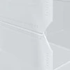 Storage Cube Organizer su 16 kubelių ir pakabinamų strypų PP