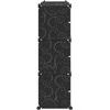 Storage Cube Organizer su 9 kubeliais ir durelėmis juodas PP