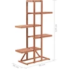 Stovas augalams, kedro mediena, 86x36x139cm