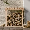 Stovas malkoms, 108x64,5x109cm, pušies medienos masyvas