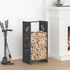 Stovas malkoms, 40x30x80 cm, šaltai valcuotas plienas