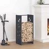 Stovas malkoms, 40x30x80 cm, šaltai valcuotas plienas