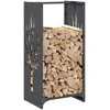 Stovas malkoms, 40x30x80 cm, šaltai valcuotas plienas