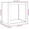 Stovas malkoms, 60x40x60cm, galvanizuotas plienas