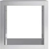 Stovas malkoms, 60x40x60cm, galvanizuotas plienas