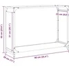 Stovas malkoms, 90x28x65 cm, šaltai valcuotas plienas
