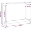 Stovas malkoms, 90x28x65 cm, šaltai valcuotas plienas