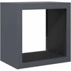 Stovas malkoms, antracito spalvos, 60x40x60cm, plienas