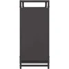 Stovas malkoms, juodos, 60x28x65 cm, šaltai valcuotas plienas