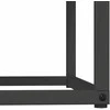 Stovas malkoms, juodos, 69,5x35x81 cm, šaltai valcuotas plienas