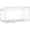 Stovas malkoms su apdangalu nuo lietaus, 200,5x100,5x110,5cm