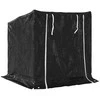 Stovas malkoms su apdangalu nuo lietaus, 101x61x110,5cm