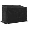 Stovas malkoms su apdangalu nuo lietaus, 151x80,5x110,5cm