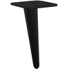 Stovinčios kojos 2 pcs Juoda 56 x 56 x 100 mm Geležis