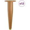 Stovintys kojelės 12 pcs Auksinė 98 x 40 mm Geležis
