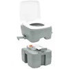 Stovyklavimo tualeto rinkinys 2 pcs Pilka 50,5 x 33 x 103 cm