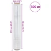 Stretch Film 2 vnt Skaidri 23 μm 50 cm x 300 m