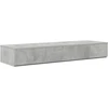 Studijos stalas Betono pilka 130 x 40 x 19,5 cm