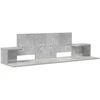 Studijos stalas Betono pilka 152 x 36 x 19,5 cm