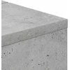 Studijos stalas Betono pilka 152 x 40 x 19,5 cm