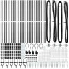 Tvorelės stulpas 26 pcs Pilka 3,2 x 3,2 x 205 cm