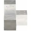 Stulpo sujungimas, 101x101mm, galvanizuotas metalas, Y formos
