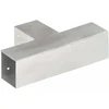 Stulpo sujungimas, 71x71mm, galvanizuotas metalas, T formos