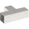 Stulpo sujungimas, 81x81mm, galvanizuotas metalas, T formos