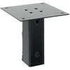 Stulpų pagrindai kvadratiniai, 12vnt., antracito sp., 51x51mm