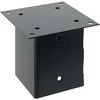 Stulpų pagrindai kvadratiniai, 12vnt., antracito sp., 121x121mm
