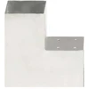 Stulpų sujungimai, 4vnt., 101x101mm, metalas, L formos