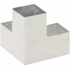 Stulpų sujungimai, 4vnt., 91x91mm, metalas, Y formos