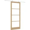 Slankios durys ORKDAL 93 x 232 cm Natūrali