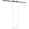Slankios durys ORKDAL Balta ir juoda 61 x 198,5 cm