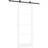 Slankios durys ORKDAL Balta ir juoda 93 x 232 cm