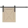 Stumdomų spintelės durelių rinkinys, 91 cm, plienas