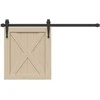 Stumdomų spintelės durelių rinkinys, 91 cm, plienas