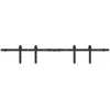 stumdomų spintelių durų komplektas 122 cm anglinis plienas