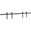 stumdomų spintelių durų komplektas 122 cm anglinis plienas