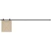 stumdomų spintelių durų komplektas 213 cm anglinis plienas