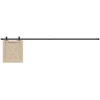 stumdomų spintelių durų komplektas 213 cm anglinis plienas
