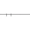 stumdomų spintelių durų komplektas 244 cm anglinis plienas